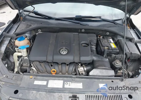 2013 Volkswagen Passat 2.5L Se из США, поврежденный, VIN 1VWBP7A36DC082985